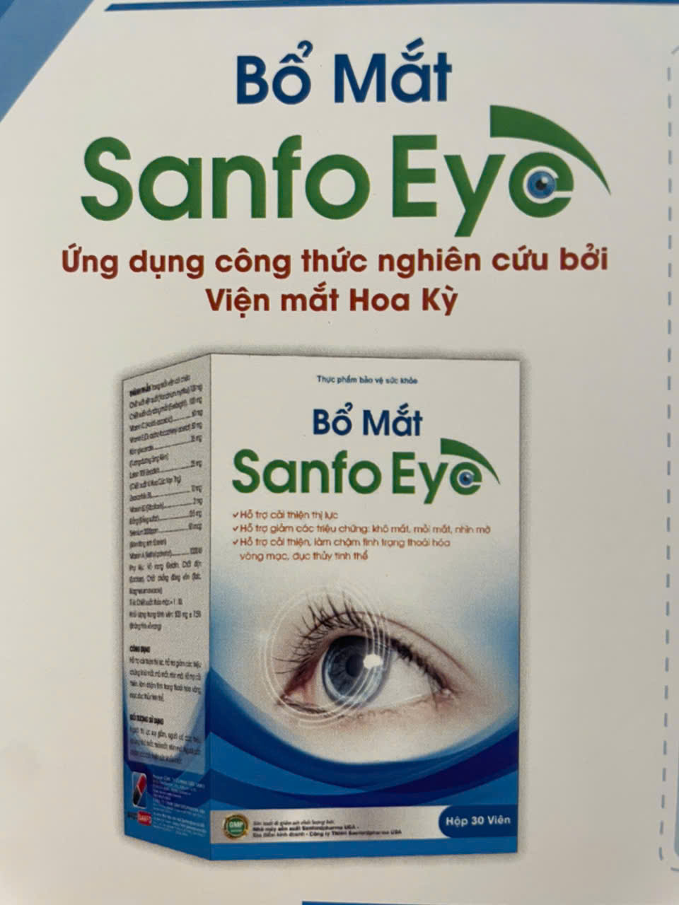 BỔ MẮT SANFO EYE New