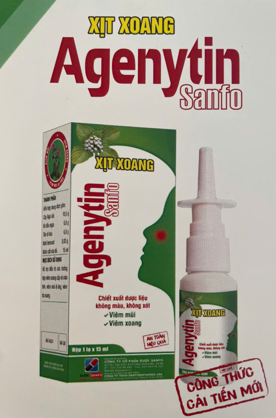 XỊT XOANG AGENYTIN SANFO New